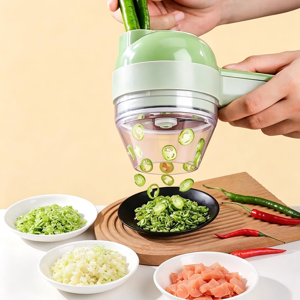 5-in-1 Electric Food Chopper and Slicer Y922