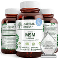 MSM Supplement with Sulfur 1000 mg, 60 Vegan Tablets V114