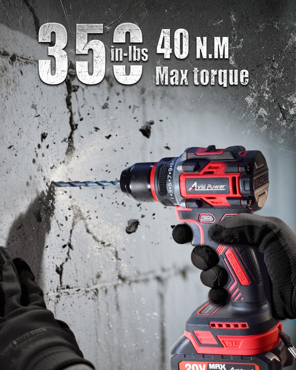 20V Brushless Cordless Drill Set X99451