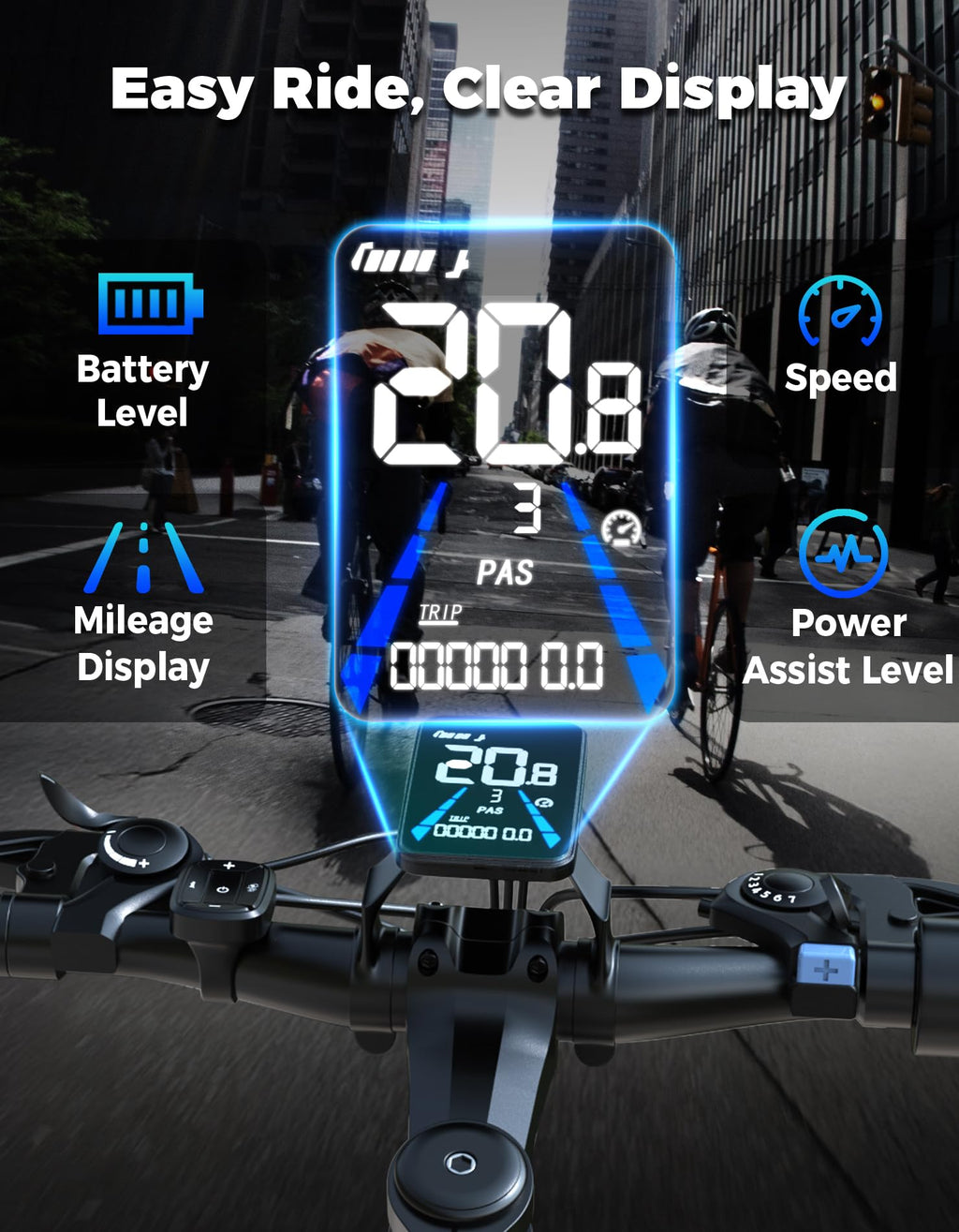 7-Speed 26" Tire Electric Bike N471