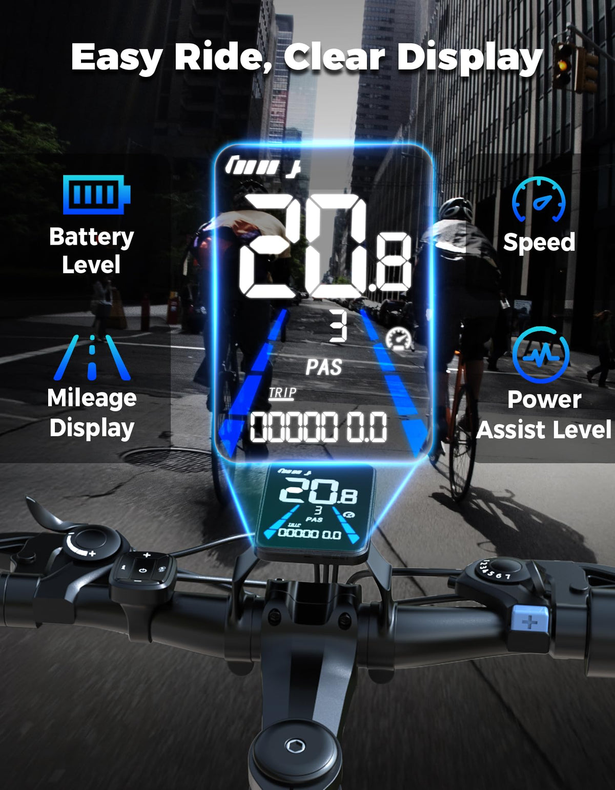 7-Speed 26" Tire Electric Bike N471