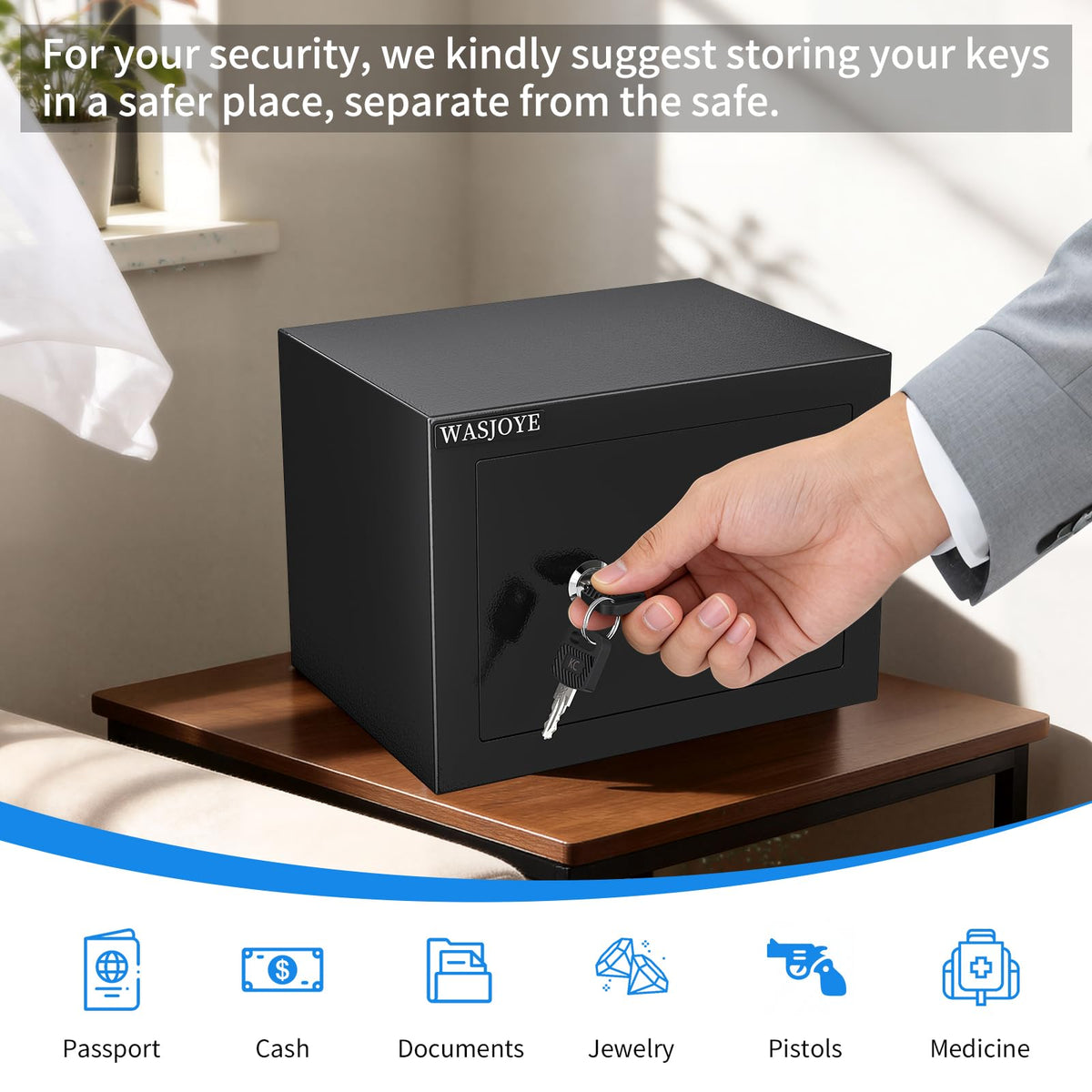Small Key Lock Box U772458