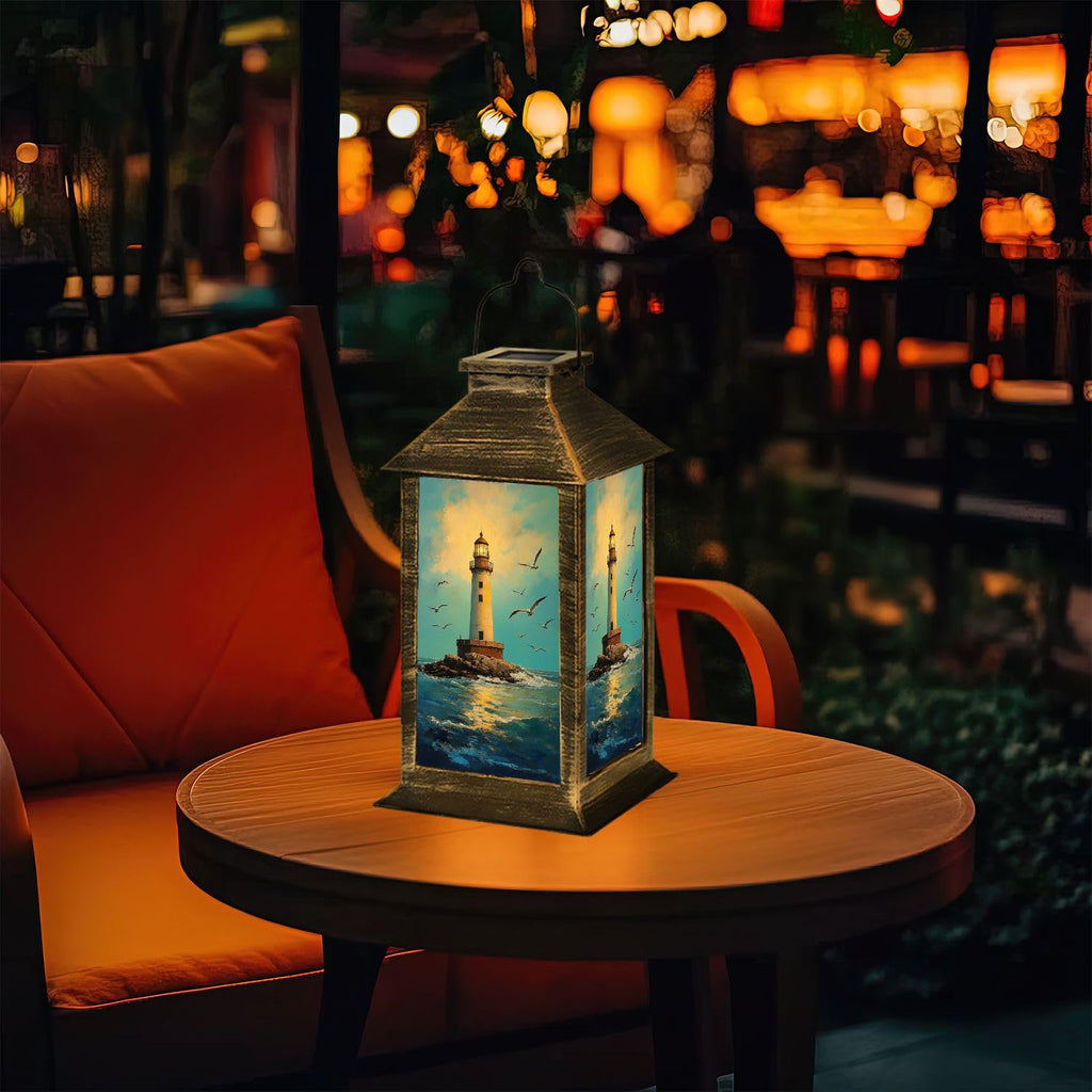 Waterproof Solar Powered Hanging Lantern N756777