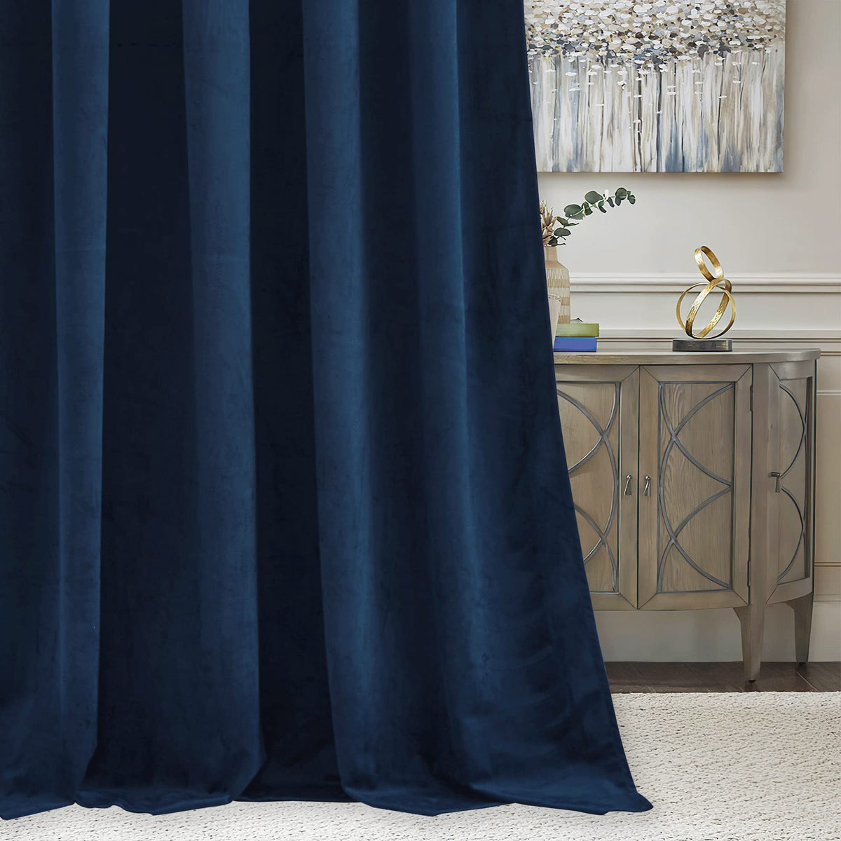 Velvet Curtains 84 inches V94931