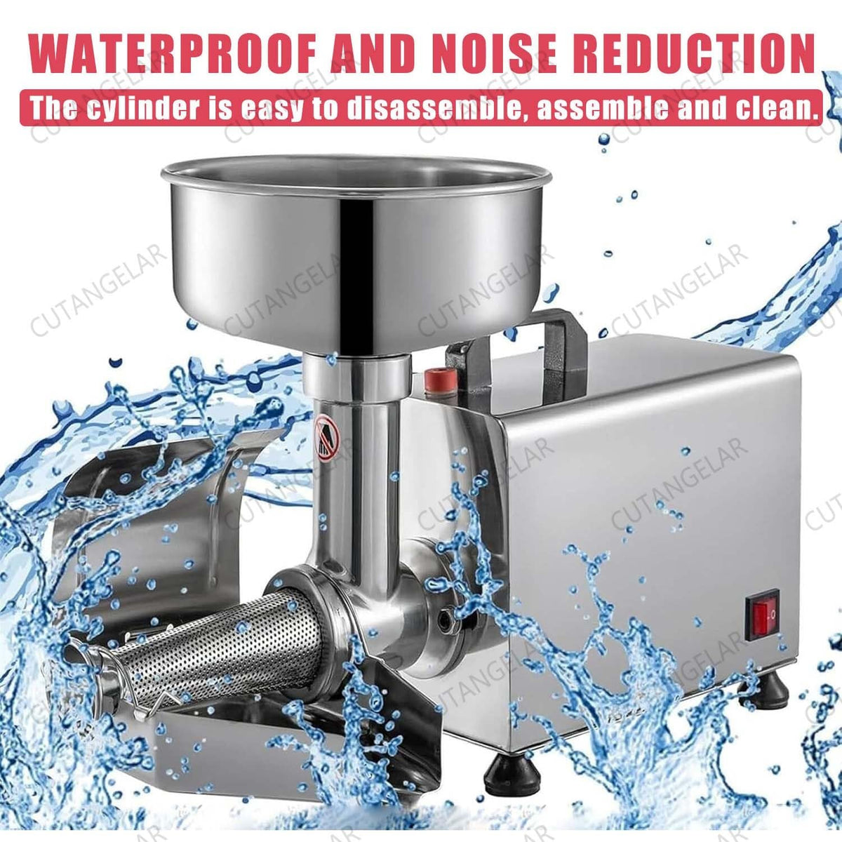 450W Large Capacity Stainless Steel Jam Machine K18467