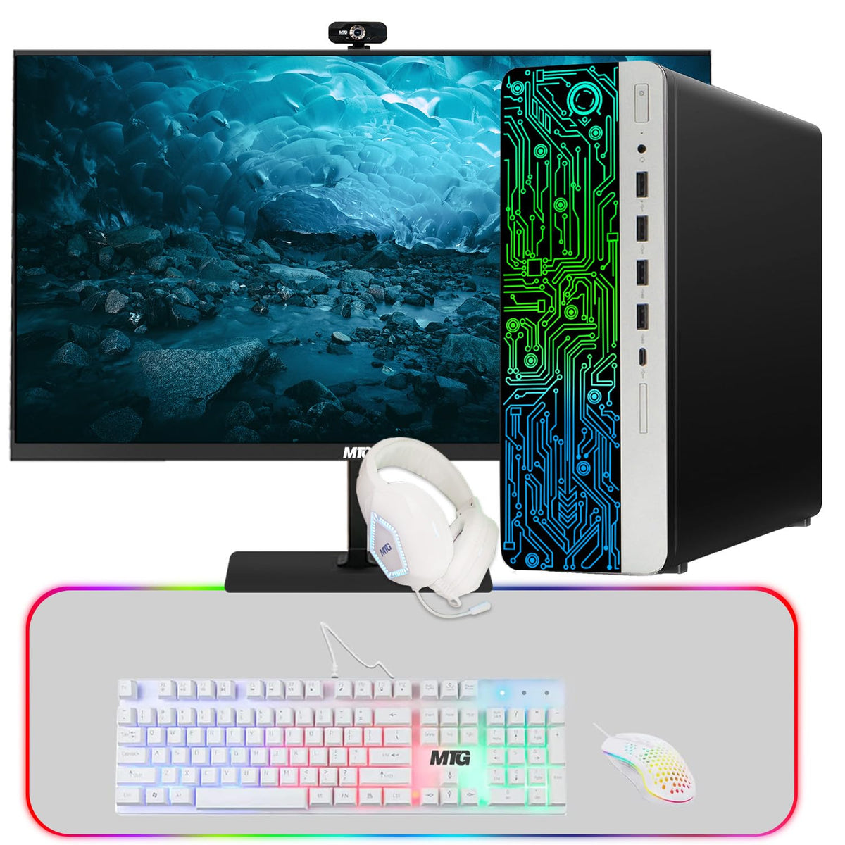 Gaming PC, i5, 32GB RAM, 512GB SSD + 128GB SSD D445956