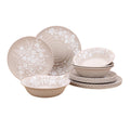 12-Piece Bamboo Melamine Dinnerware Set V642454