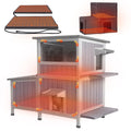 Extra Large Heated Insulated Cat House L92998