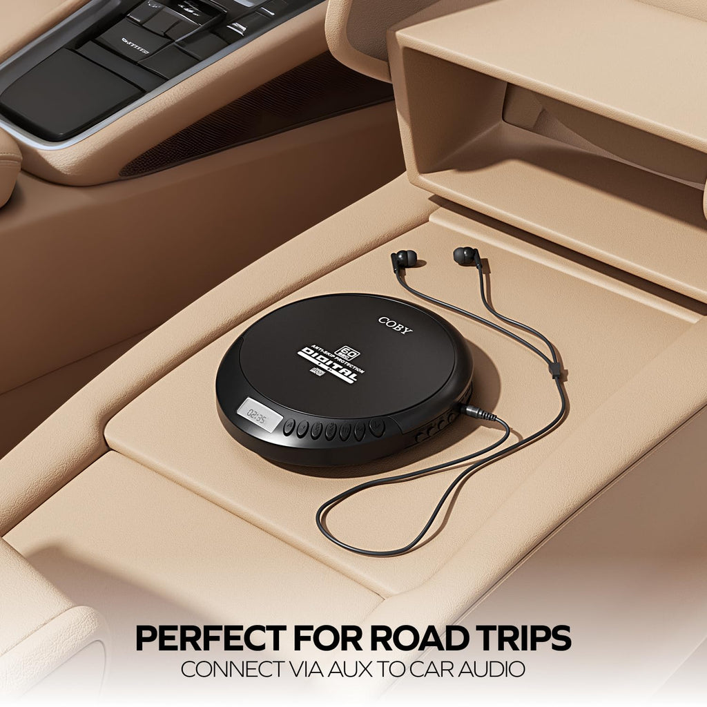 Portable CD Player with FM Radio T228127
