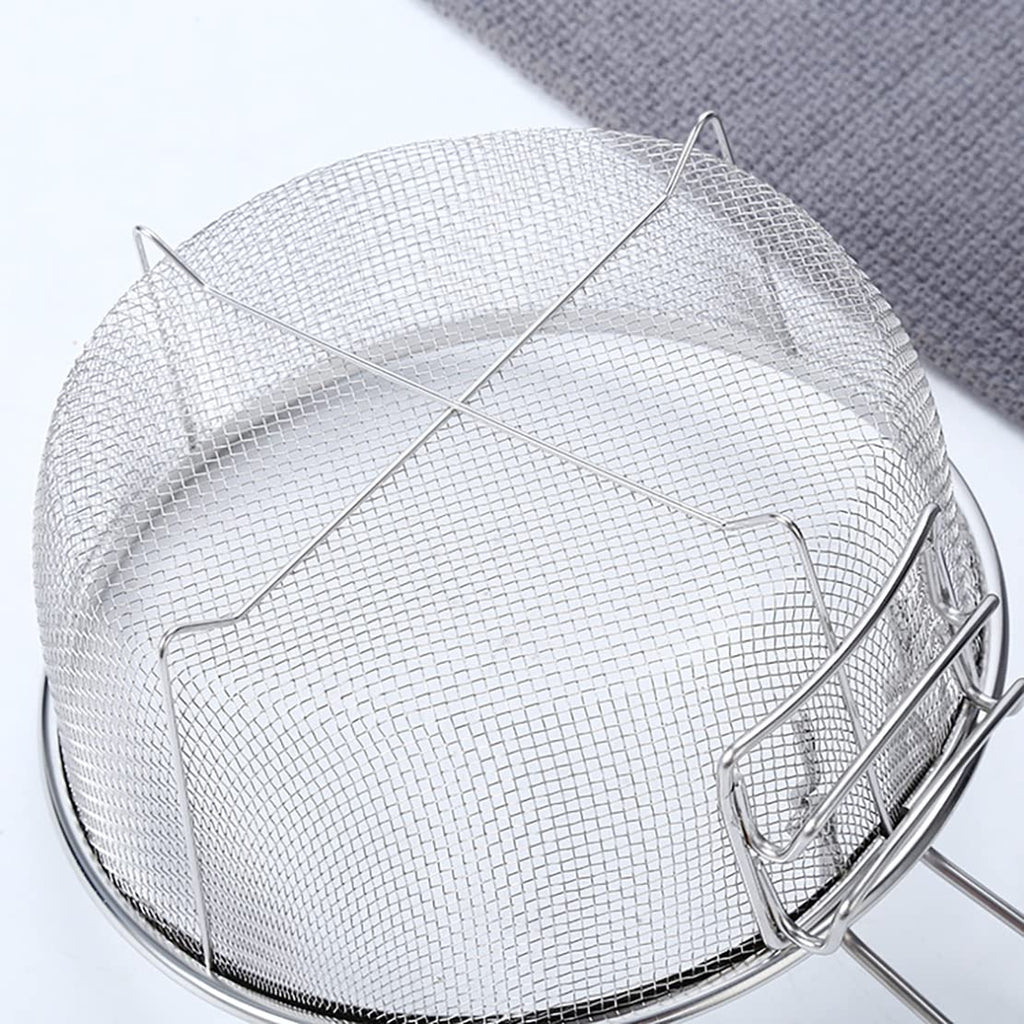 Stainless Steel Deep Fry Basket with Detachable Handle W63235