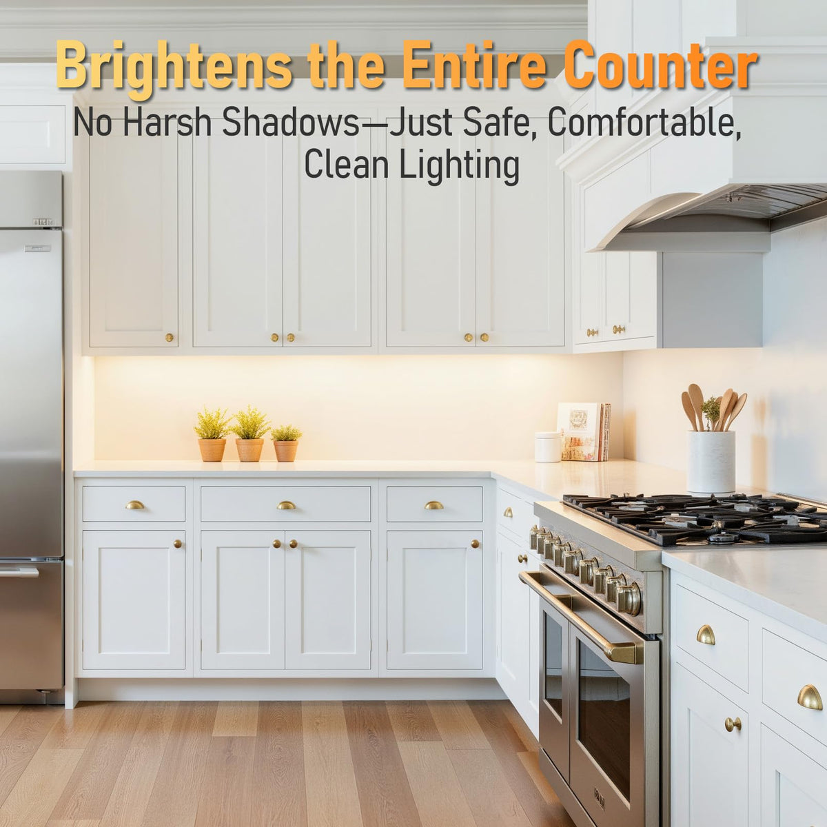 2-Pack Ultra-Slim LED Under Cabinet Lighting H122