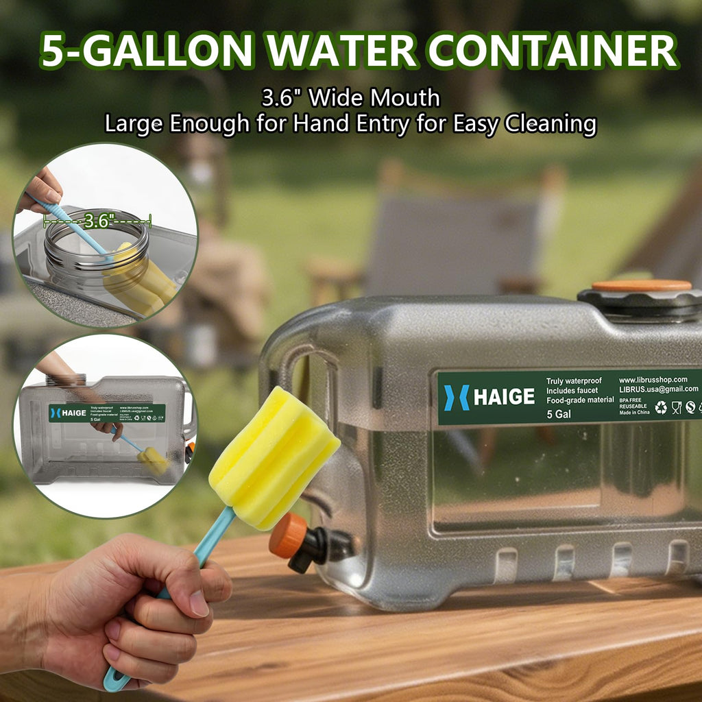 5 Gallon BPA-Free Portable Water Jug with Spigot B5091