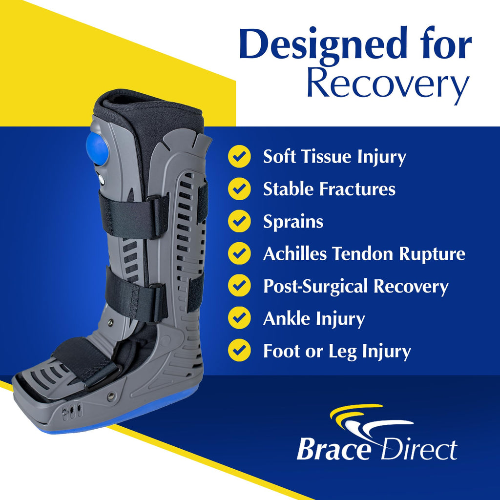 Tall Air Pump Walking Boot I4828