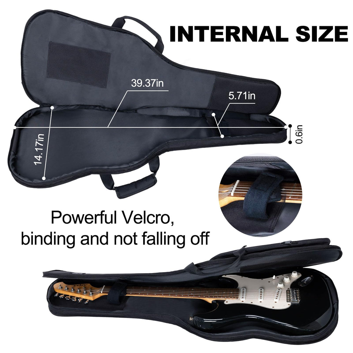 40 Inch Waterproof Soft Electric Guitar Bag F364906