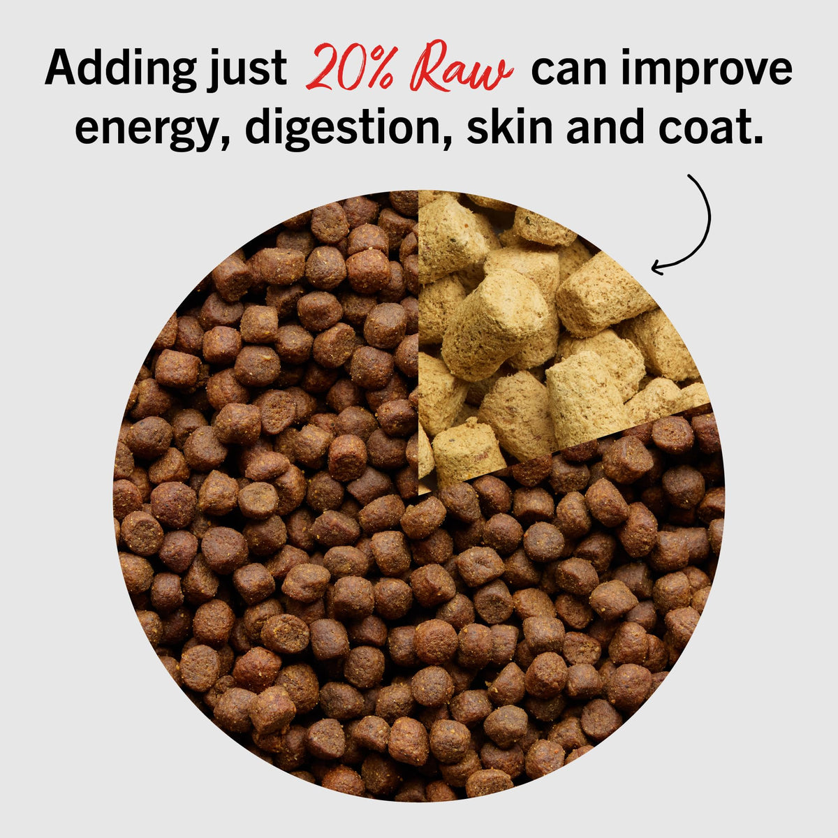 Freeze-Dried Raw Beef Dog Food Topper 8 oz G1759