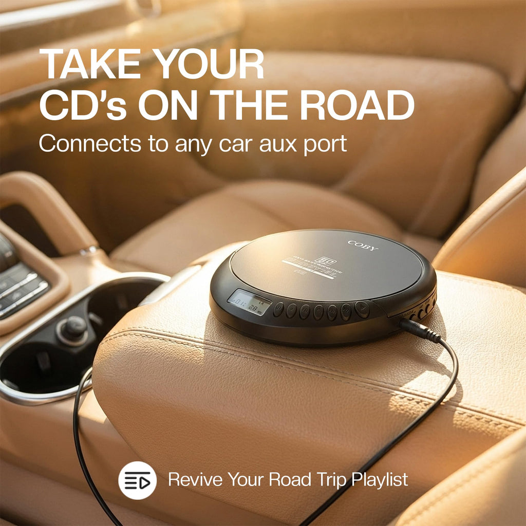 Portable CD Player with FM Radio T228127