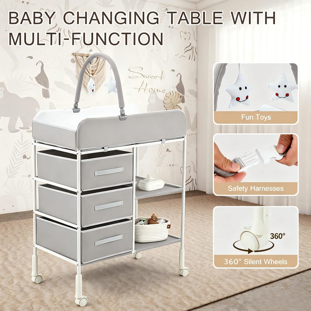 Portable Diaper Station with Waterproof Pad M179838