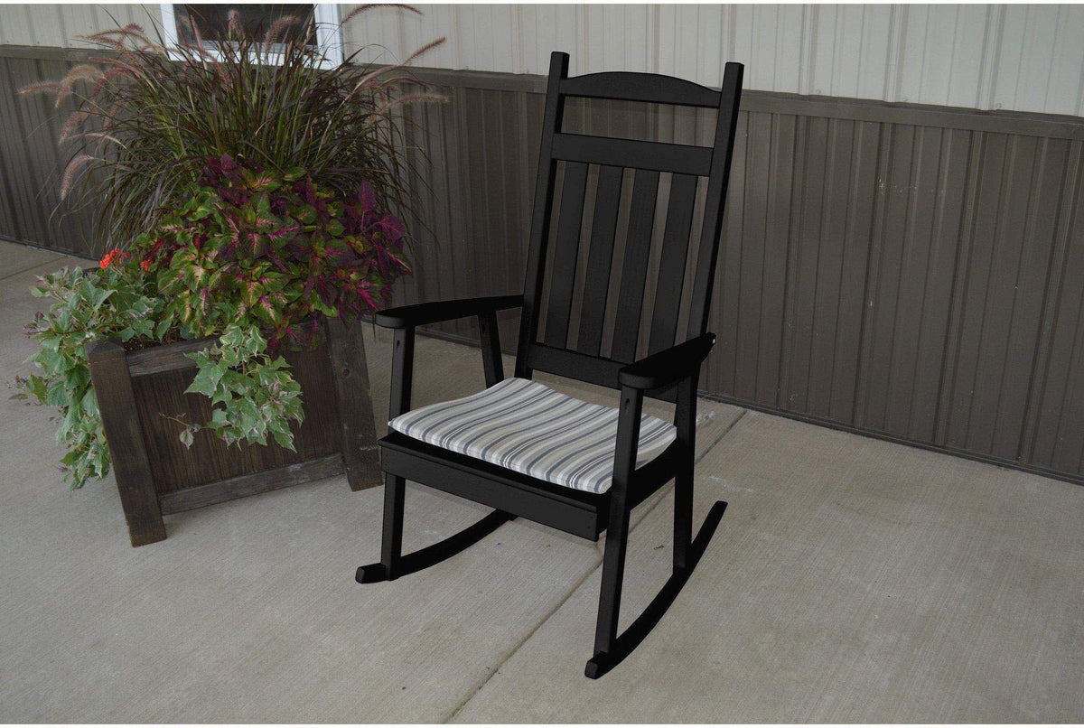 Yellow Pine Porch Rocking Chair J7259
