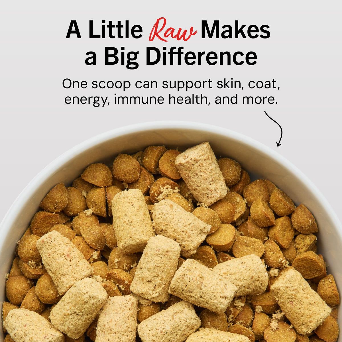 Freeze-Dried Raw Beef Dog Food Topper 8 oz G1759