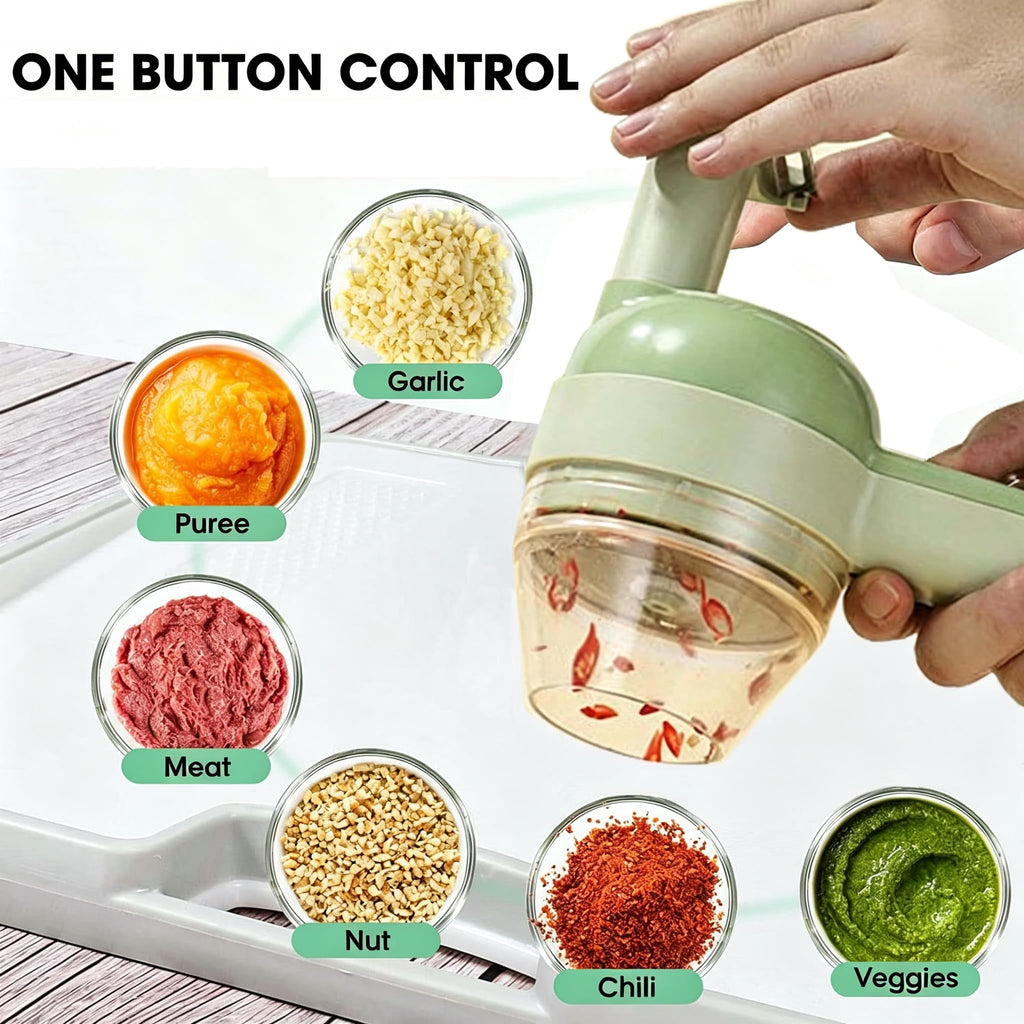 5-in-1 Electric Food Chopper and Slicer Y922