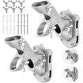 Heavy Duty Aluminum Rustproof Flag Pole Holder Wall Mount 2Pack U885582