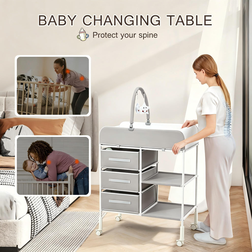 Portable Diaper Station with Waterproof Pad M179838