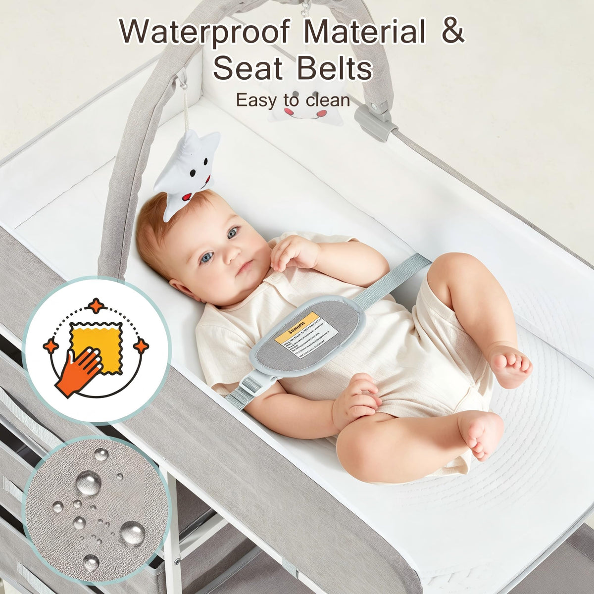 Portable Diaper Station with Waterproof Pad M179838