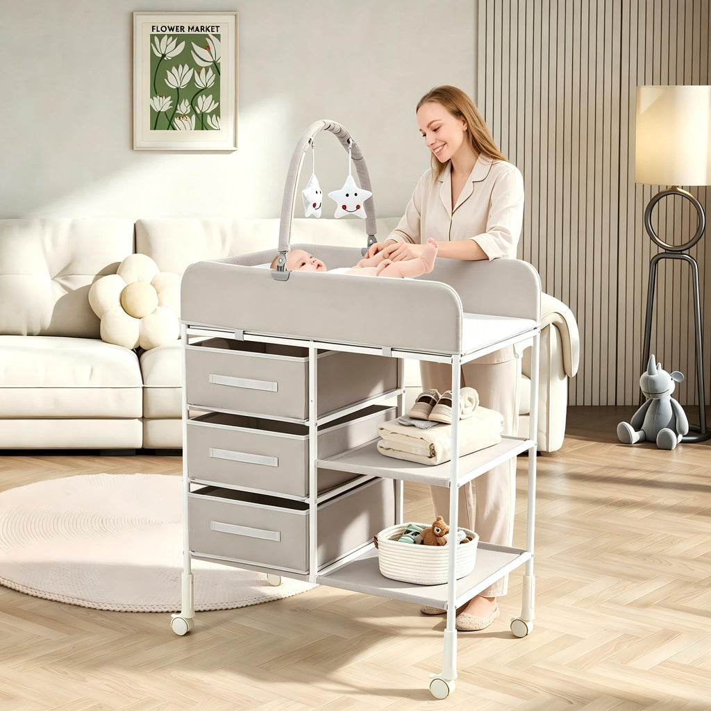 Portable Diaper Station with Waterproof Pad M179838