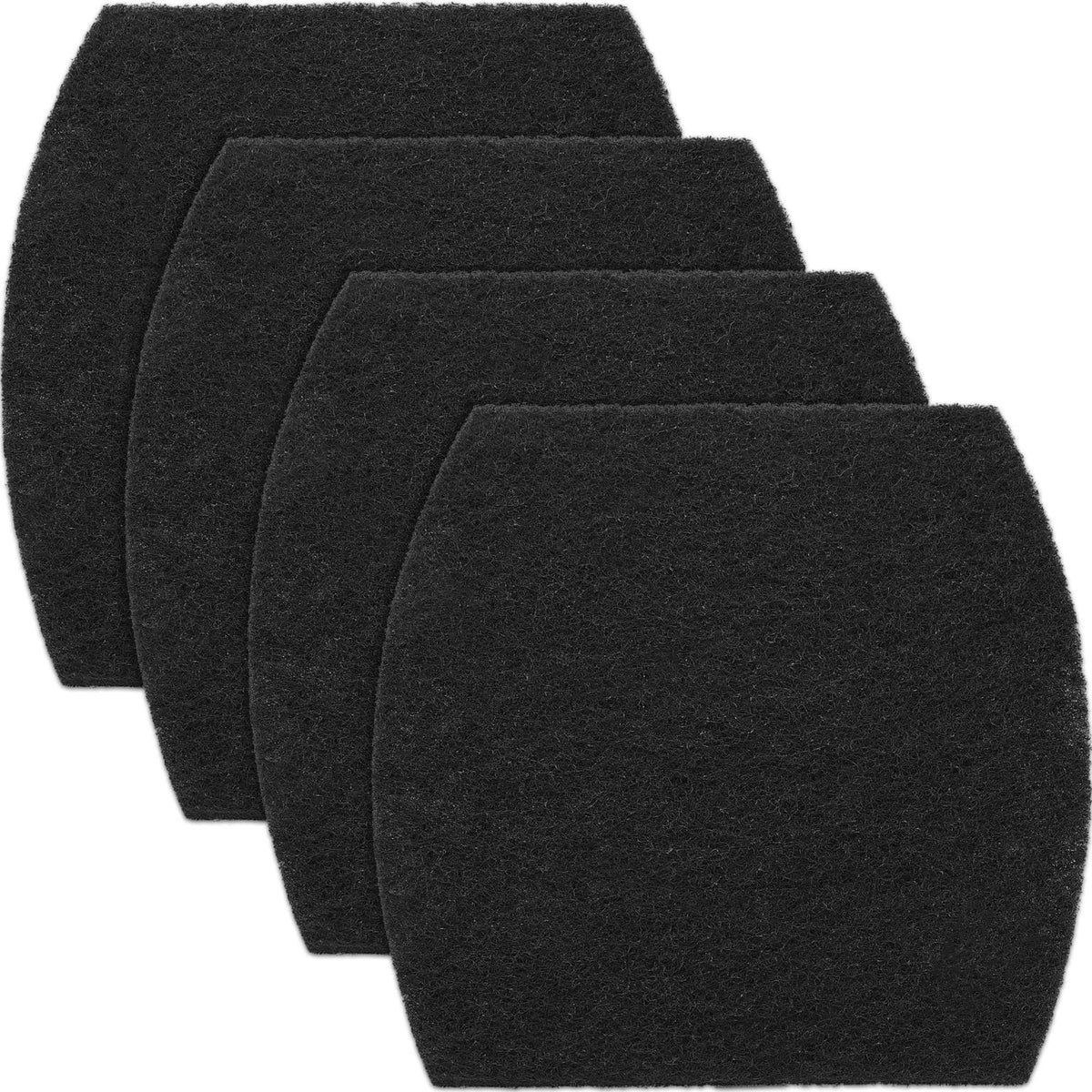 Activated Carbon Cat Litter Box Replacement Filters 4 Pack T66886