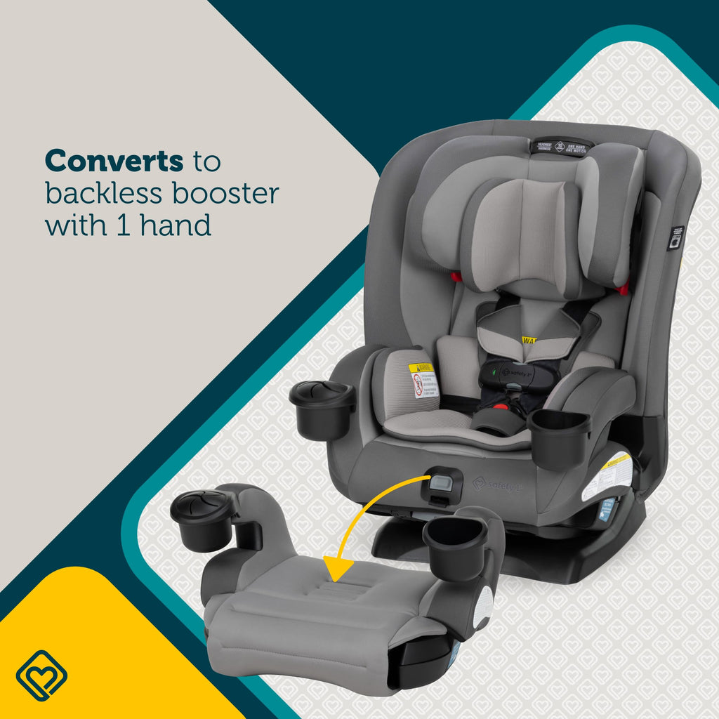 4-in-1 Convertible Car Seat, 5-100 lbs K30836