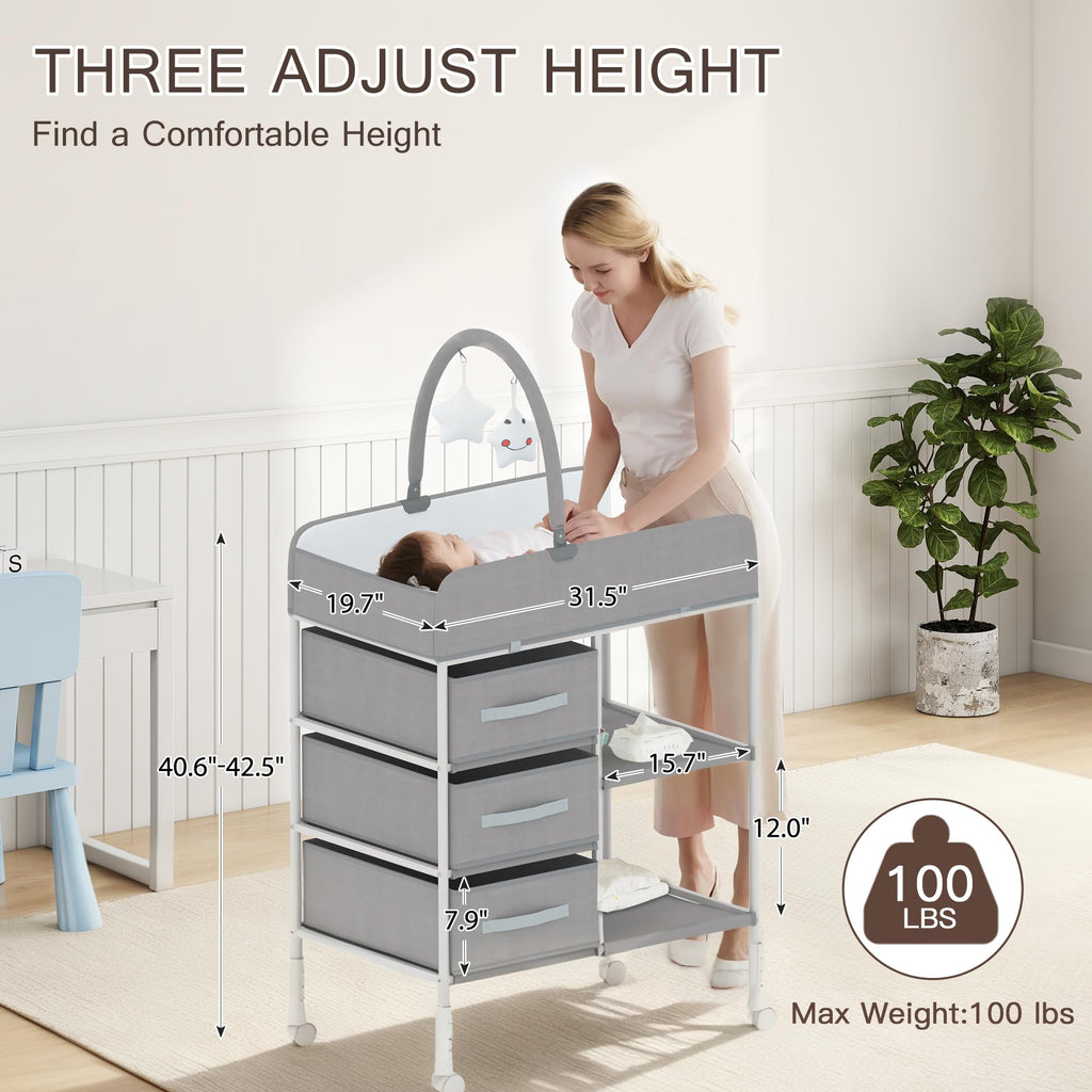 Portable Diaper Station with Waterproof Pad M179838