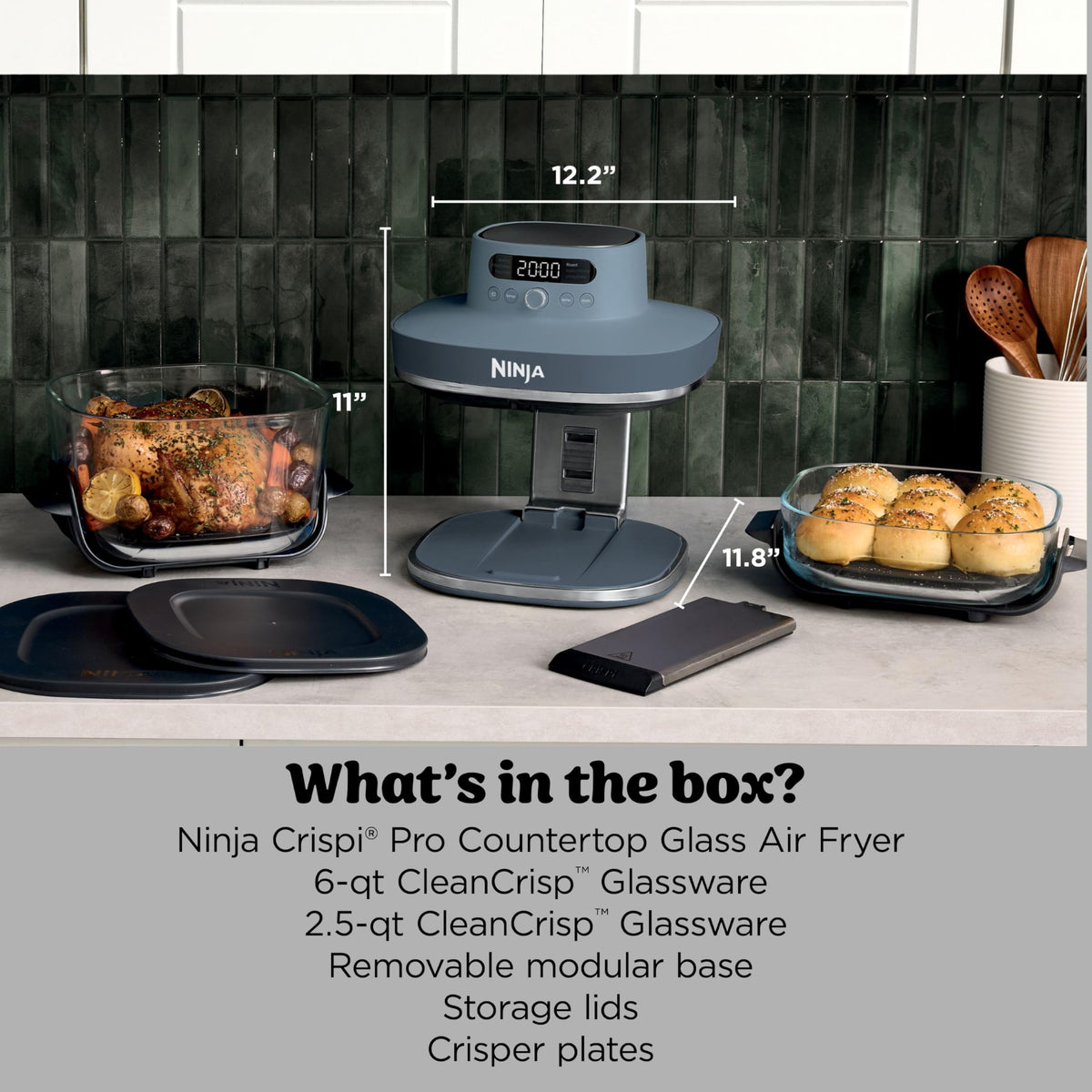 Glass Air Fryer 6-in-1 C197