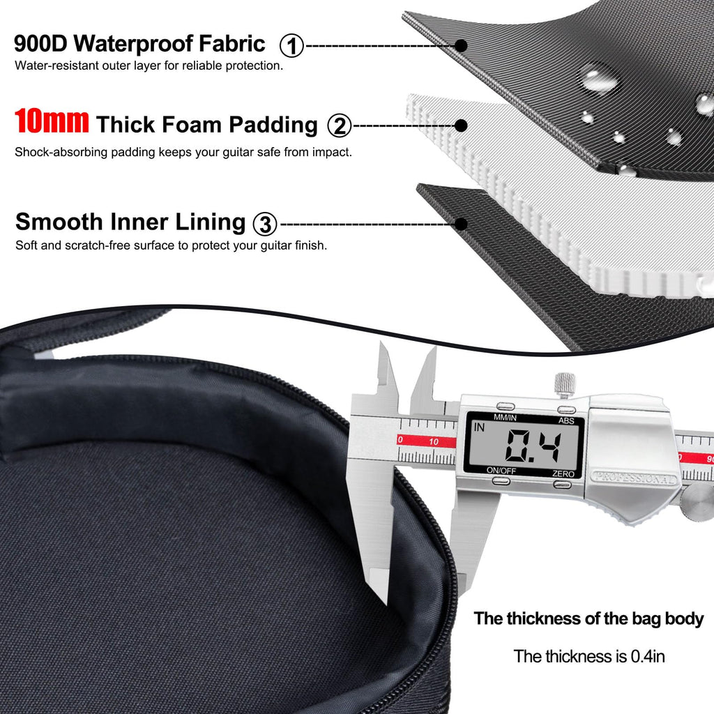 40 Inch Waterproof Soft Electric Guitar Bag F364906