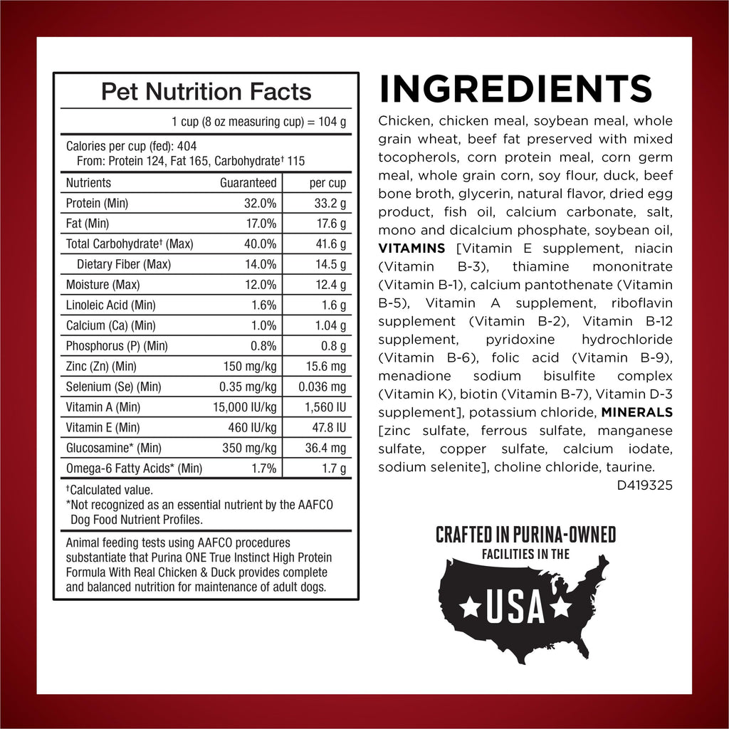 High Protein Chicken & Duck Dog Food V1360