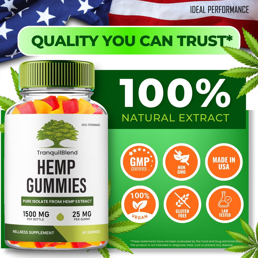 Hemp Gummies with Hemp Seeds Organic Extract 2 Pack I3376