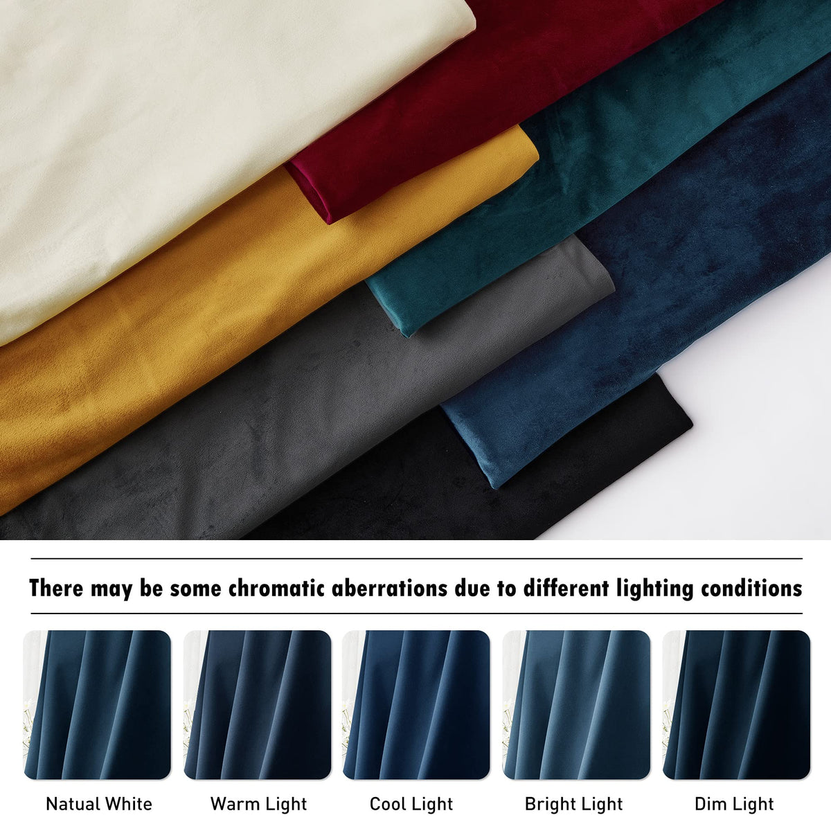 Velvet Curtains 84 inches V94931