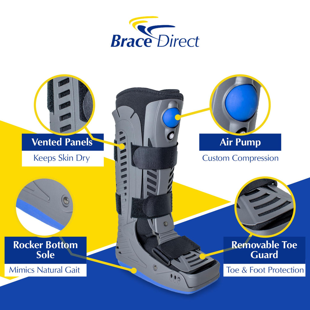 Tall Air Pump Walking Boot I4828