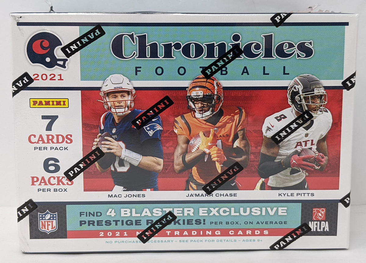 2021 Panini Chronicles NFL Football Blaster Box K897316